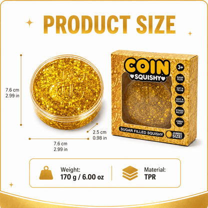 Gold Coin Squishy