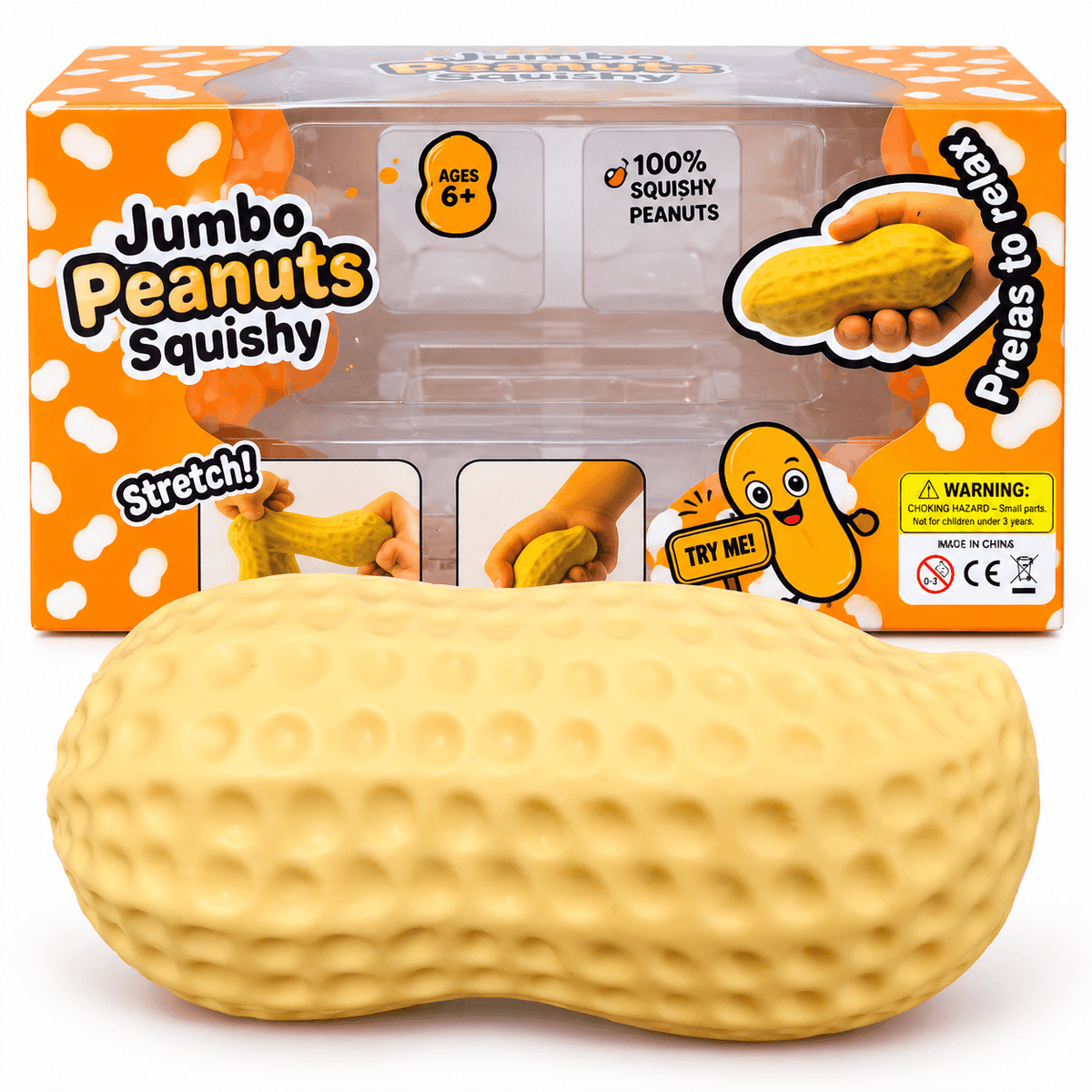 Jumbo Peanut Squishy
