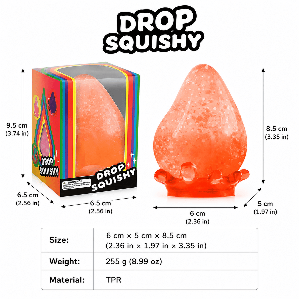 Water Drop Squishy