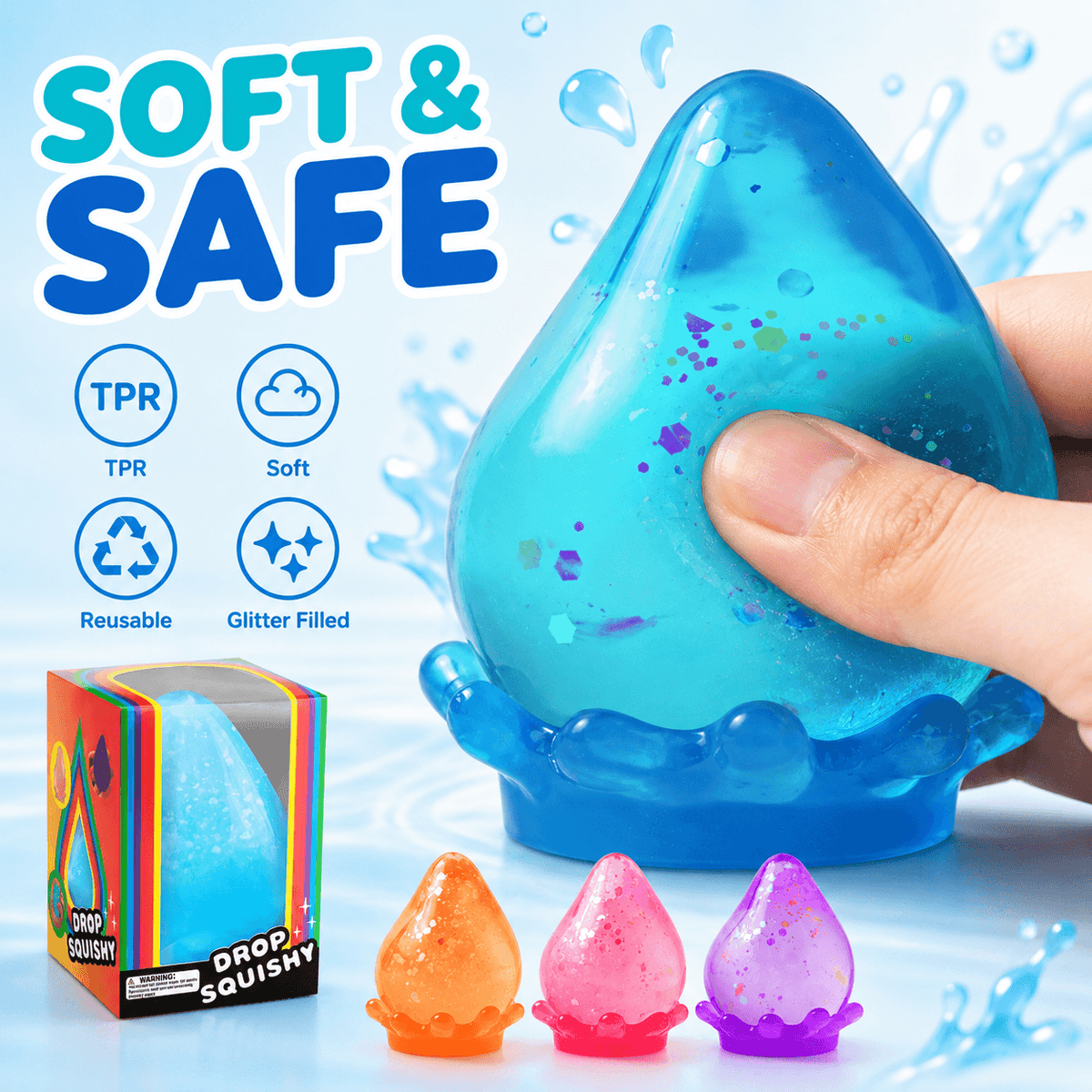 Water Drop Squishy