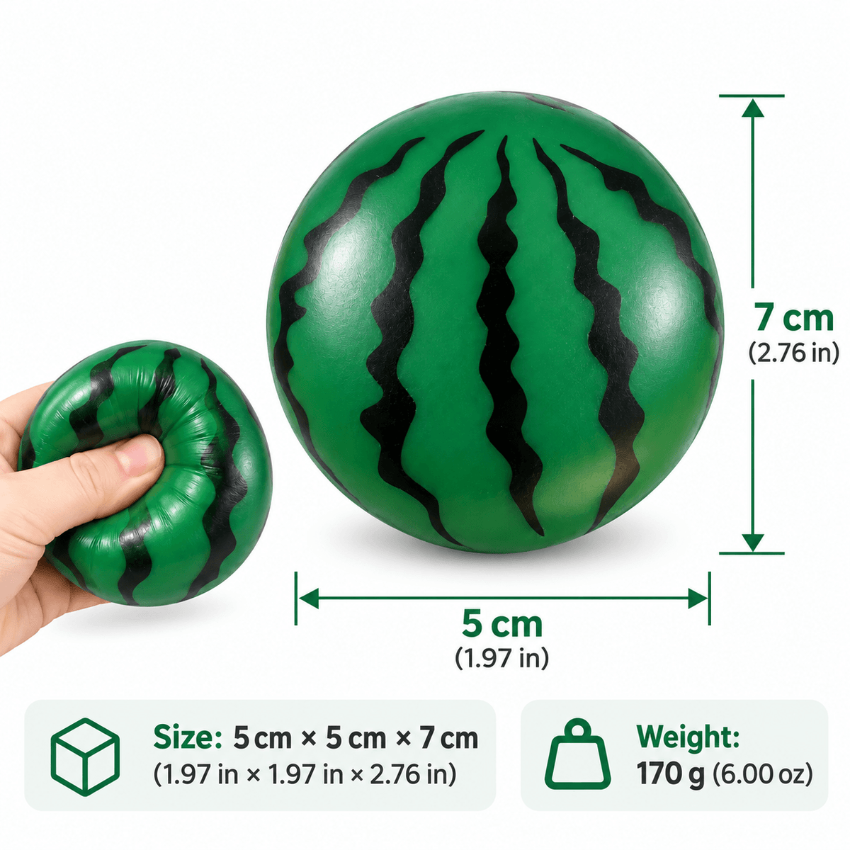 Slushy Watermelon Squishy